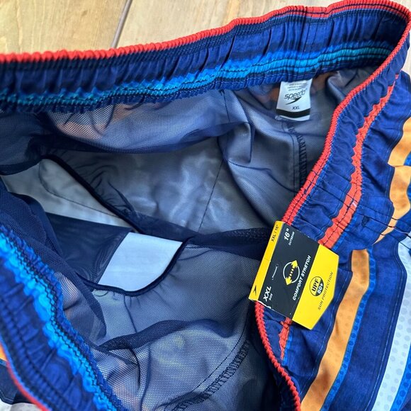 NWT - Set of 2 Speedo Swim Trunks 16" Comfort Stretch UPF 50 XXL Men's - Picture 5 of 13
